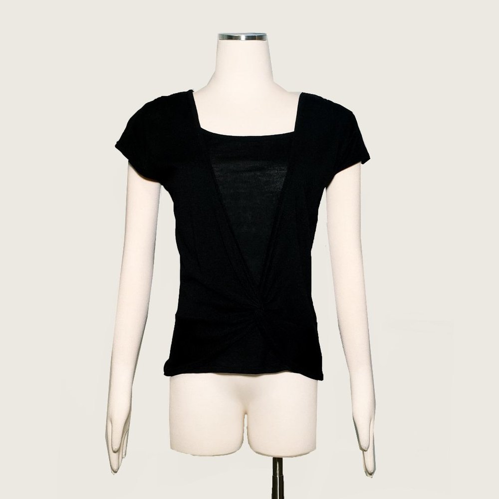Sweaterworks Weave Top with Built In Tank